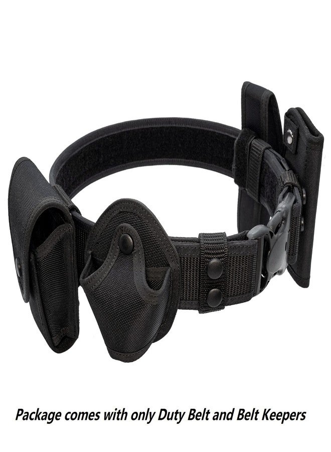 Dotacty Duty Belt for Police Law Enforcement Correctional Officer Security 2" Tactical Utility Belt for Work Patrol Gear Holster Pouches XXL - Image 5
